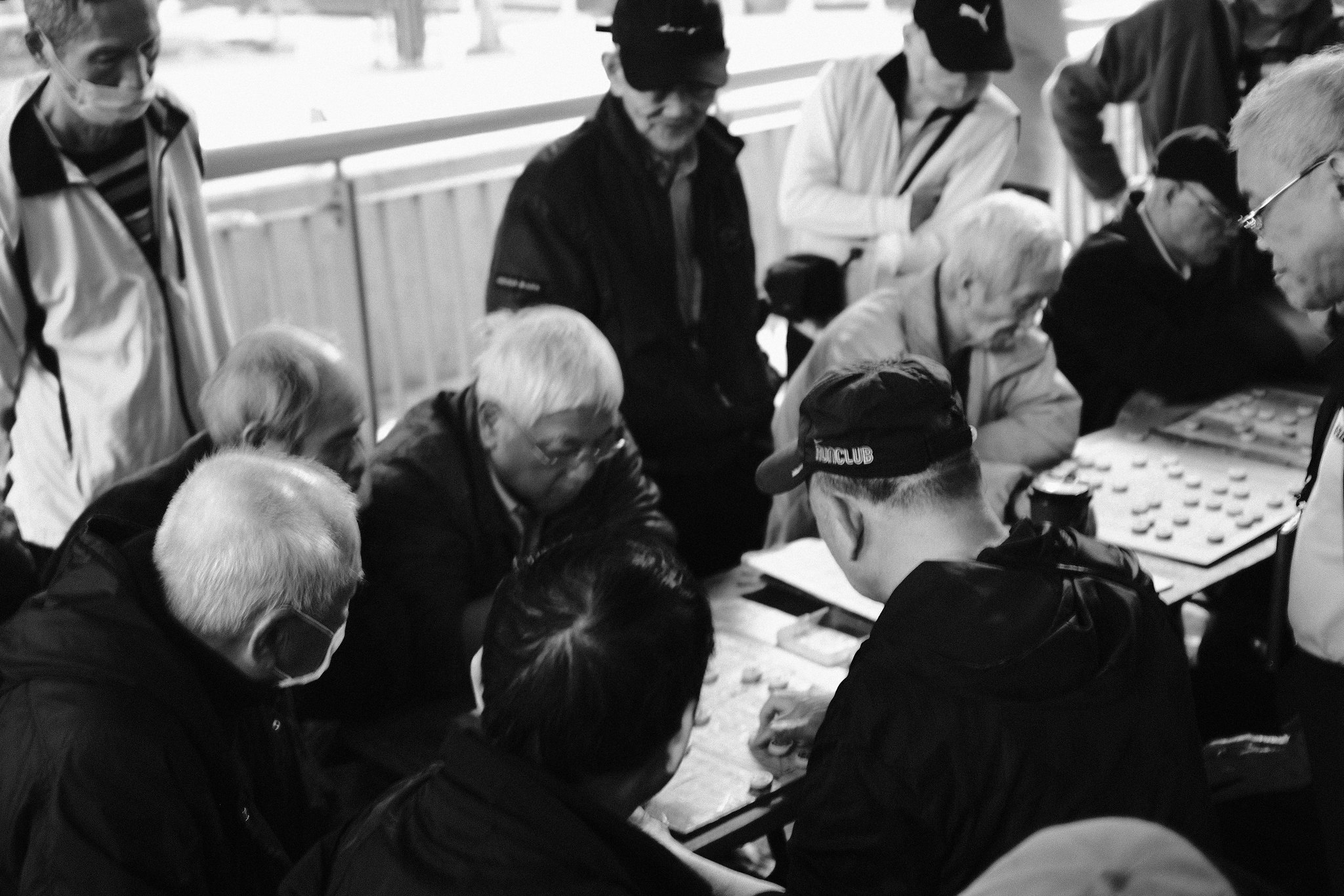 Cinematic urban landscape of Keelung port city under overcast skies