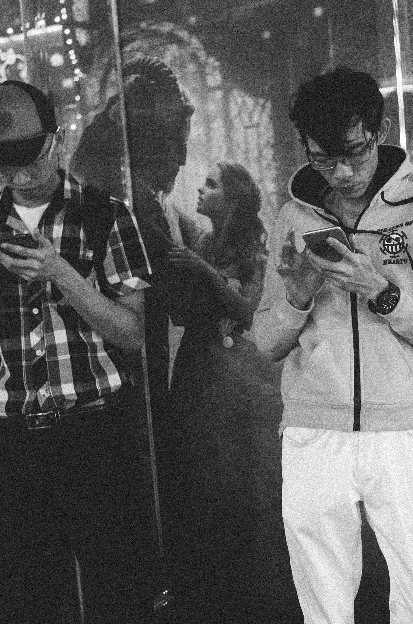 Vertical composition of Ximending's architecture and street height